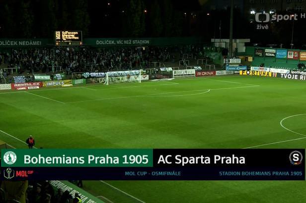 

Sestřih osmifinále Bohemians 1905 – Sparta Praha


