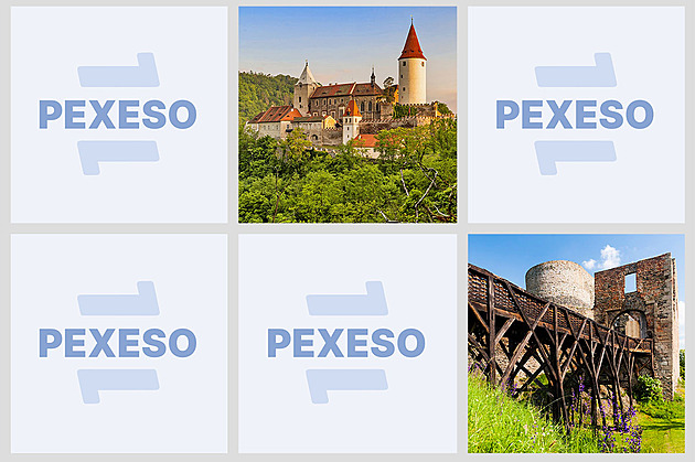 PEXESO: Zahrajte si zábavní karetní hru na motivy hradů Čech a Moravy