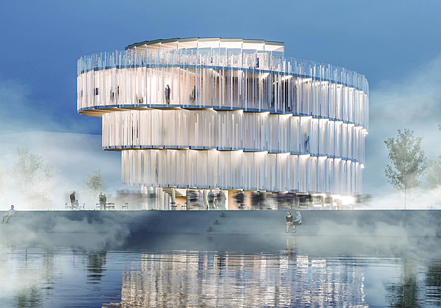 Spirála ze skla, to je český pavilon pro světovou výstavu v Ósace