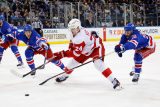 New York Rangers i bez zraněného Chytila porazili Detroit a jsou v čele tabulky NHL