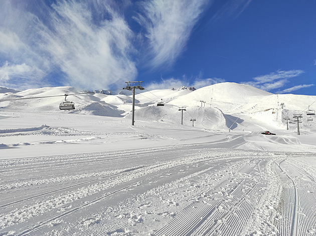 Zima na sopce. V Turecku můžete lyžovat až ve třech tisících metrech
