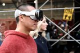 Růžové brýle virtuální reality
