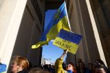 Berlín, Paříž i Bělehrad. Na demonstracích na podporu Ukrajiny se po celé Evropě sešly tisíce lidí
