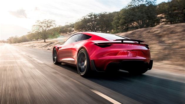 Musk vzpomněl opožděnou Teslu Roadster, bude létat a stovku pokoří za sekundu