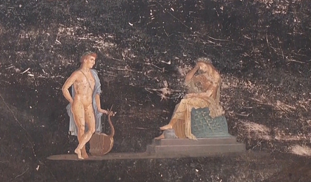 VIDEO: Při vykopávkách v Pompejích byly objeveny ohromující umělecké fresky