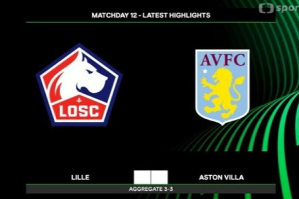 

Sestřih utkání Lille - Aston Villa

