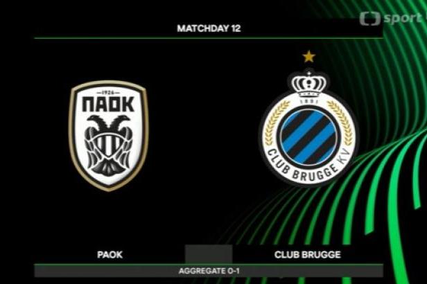 

Sestřih utkání PAOK Soluň - Bruggy

