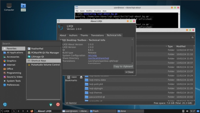 LXQt 2.0 s podporou Qt6, linuxový Firefox pro ARM64