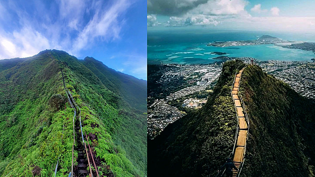 VIDEO: Slavné havajské schody do nebe končí kvůli neukázněným turistům