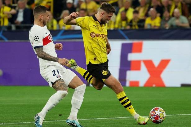 

Füllkrug vystřelil Dortmundu v semifinále LM výhru nad PSG


