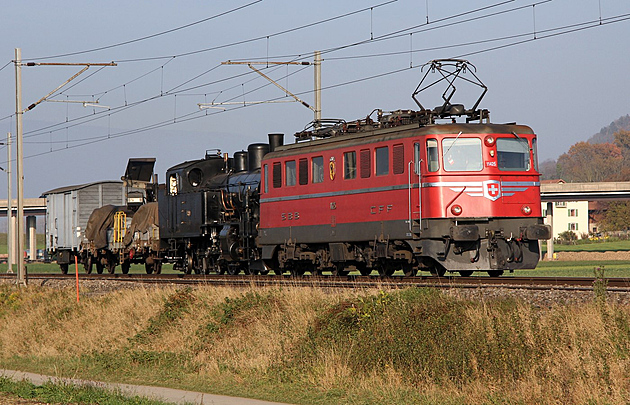 Švýcarská železniční chlouba se nemá zač stydět, i když nakonec zčervenala