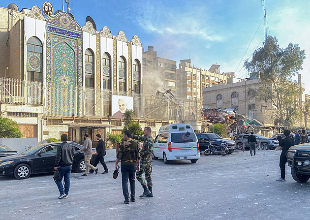 Izrael zasáhl budovu bezpečnostních sil v Damašku, osm vojáků utrpělo zranění