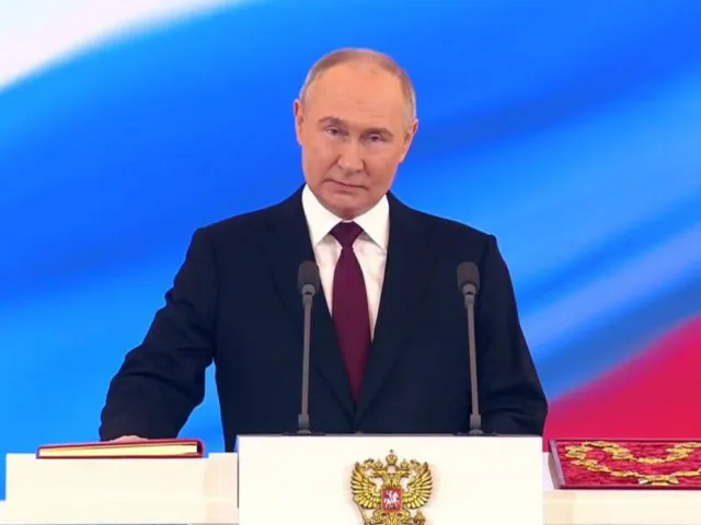Putin složil přísahu, začal svůj pátý mandát. Bude dalších šest let v čele Ruska
