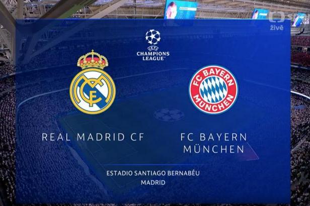 

Sestřih utkání Real Madrid – Bayern Mnichov

