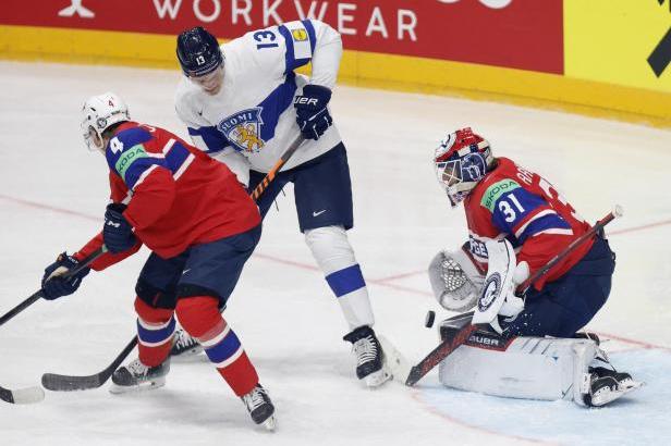 

Finové na turnaji poprvé inkasovali ze hry, zápas proti Norům si ale pohlídali

