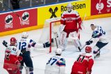 Hokejisté Lotyšska vyhráli i třetí zápas v ostravské skupině, Kazachstán porazili 2:0