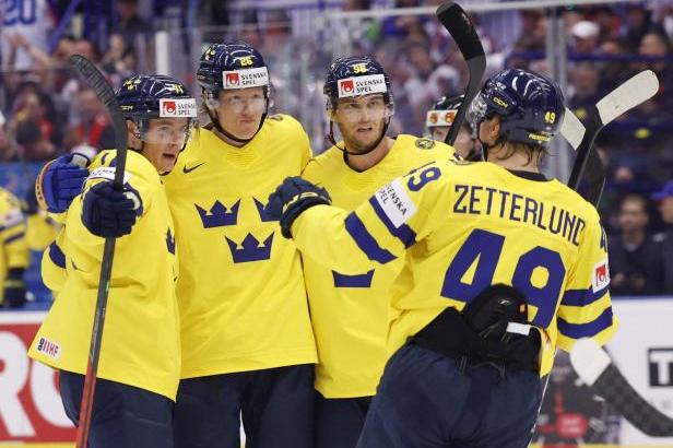 

O nový rekord na MS se postarali švédští hokejisté


