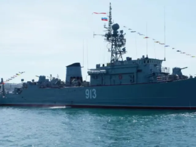 „Ruská flotila dál řídne.“ Ukrajinci informují o zničení ruské minolovky Kovrovec