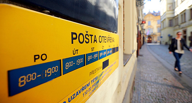 Poštu zasáhl výpadek internetových služeb, nešly posílat datové zprávy