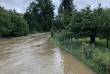 V povodí Berounky a Otavy v noci vydatně pršelo. Radbuza ve Staňkově je na třetím povodňovém stupni