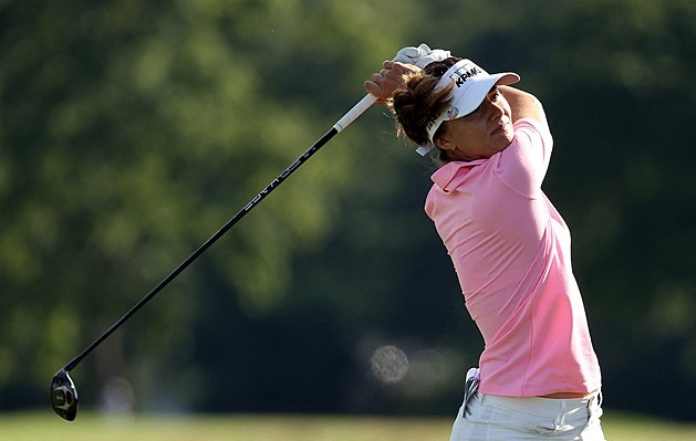 Golfistka Spilková na turnaji v Daly City klesla na 58. příčku, ale postoupila
