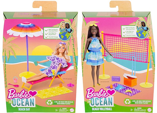 Mattel představuje ekologickou Barbie. Vyrábí ji z plastového odpadu