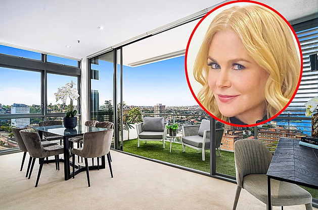 Nicole Kidmanová koupila další luxusní apartmán v Sydney. Podívejte se