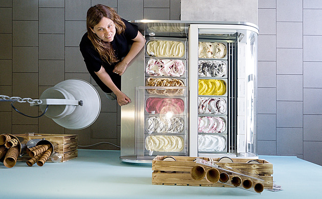 Turnovská zmrzlinářka se učila od mistrů, šmoulovou příchuť neprodává